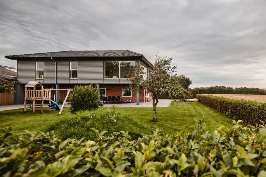 Renovated farm property featuring DS Premium Steel Panels on the façade